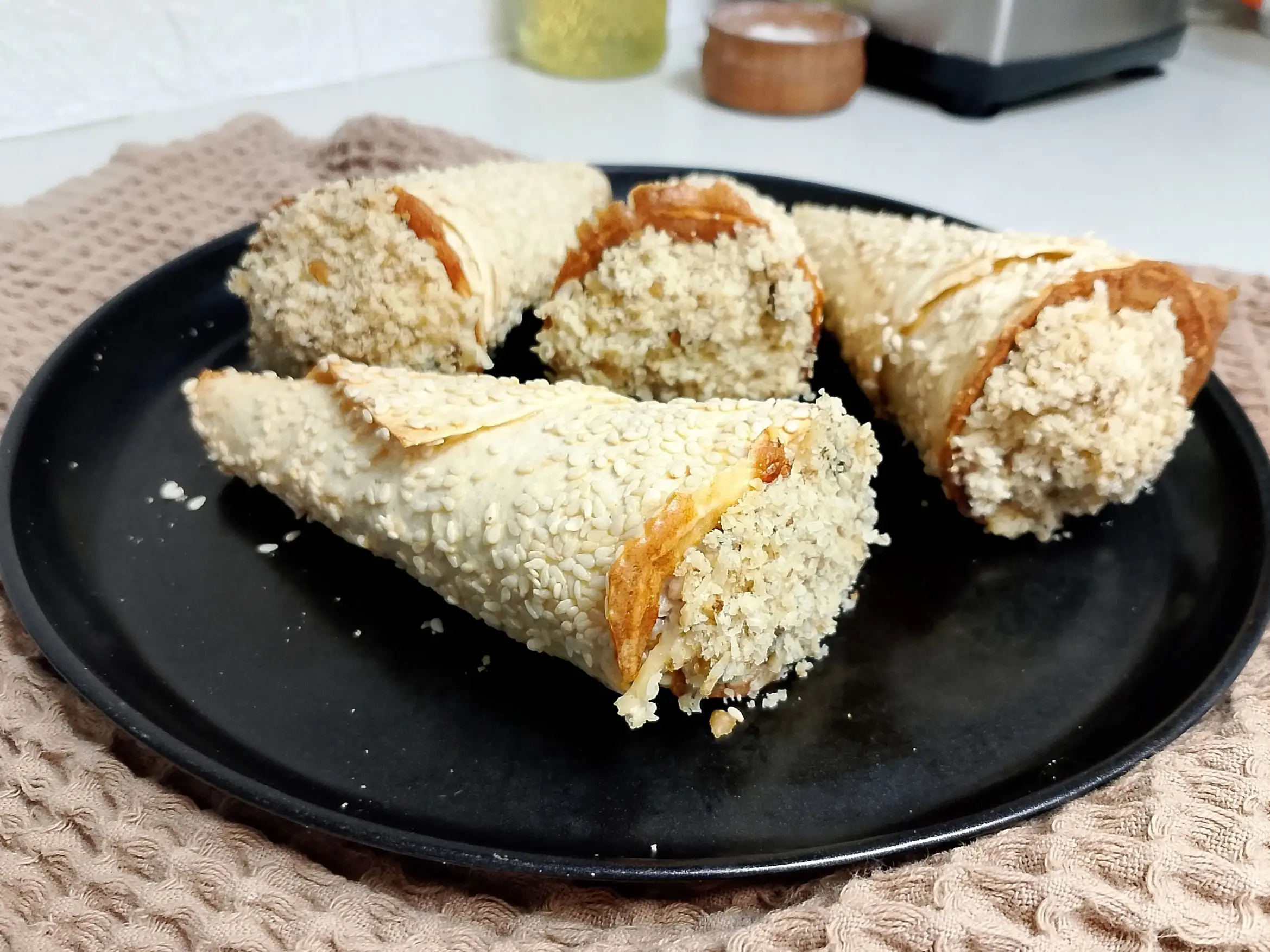 Шаг 10: Закуска с курицей и грибами