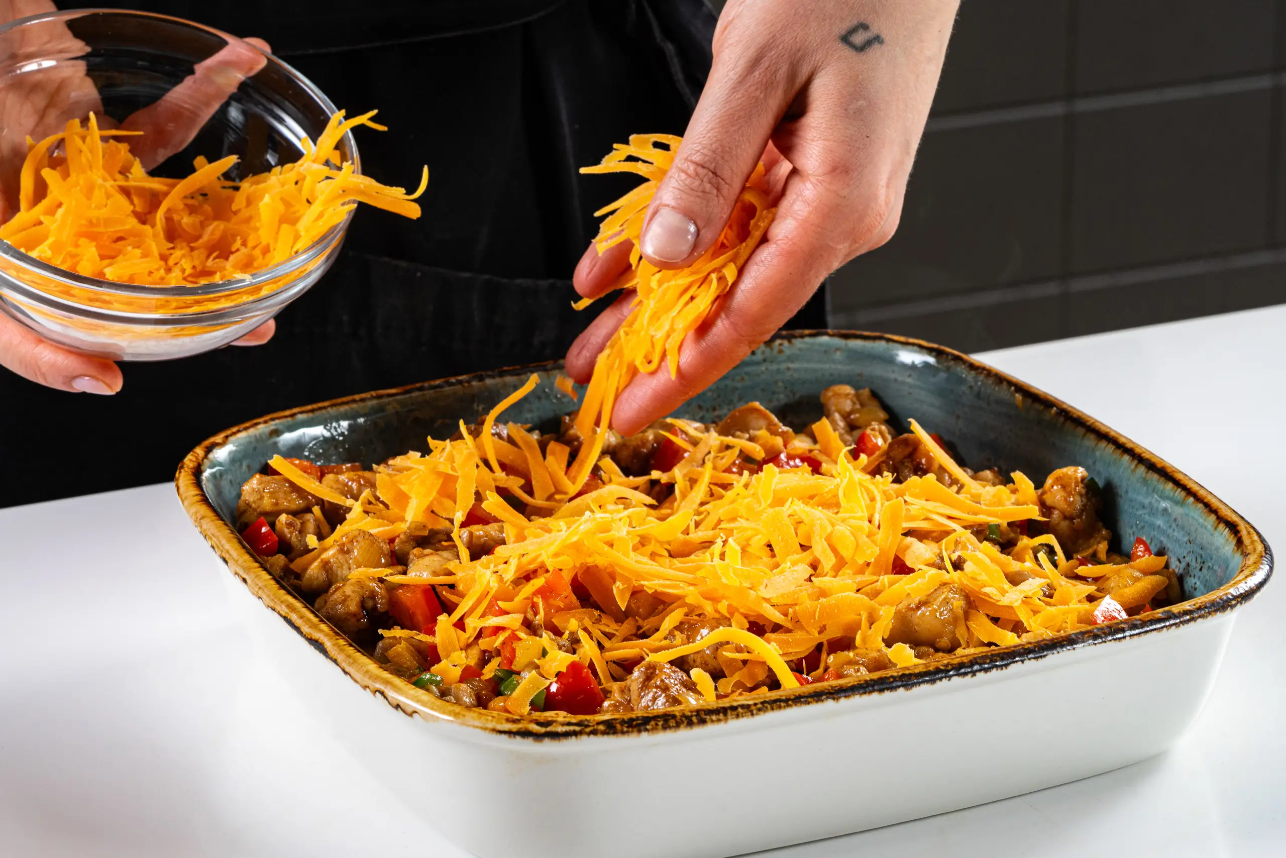 Шаг 10: Запеканка из батата с курицей