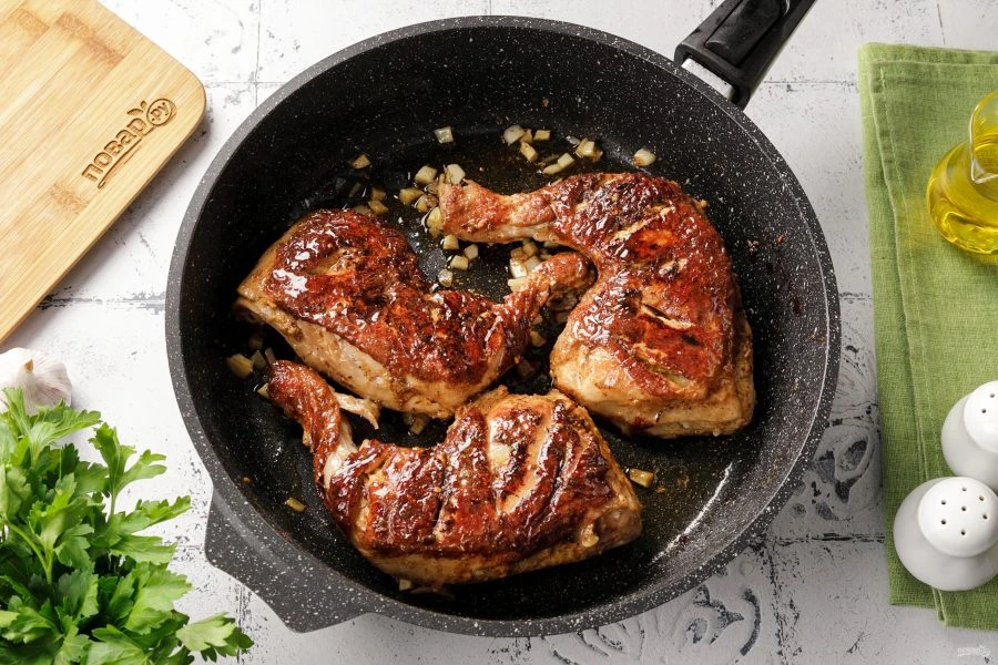 Шаг 10: Жареные куриные ножки