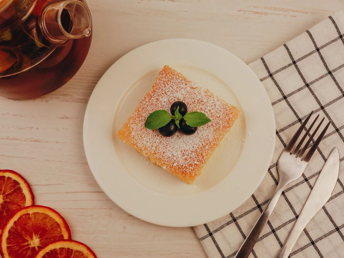 Шаг 11: Апельсиновый бисквит