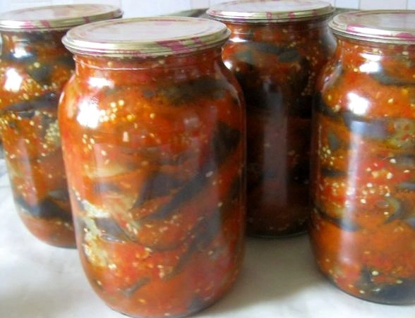 Шаг 11: Баклажаны на зиму "Тещин язык"