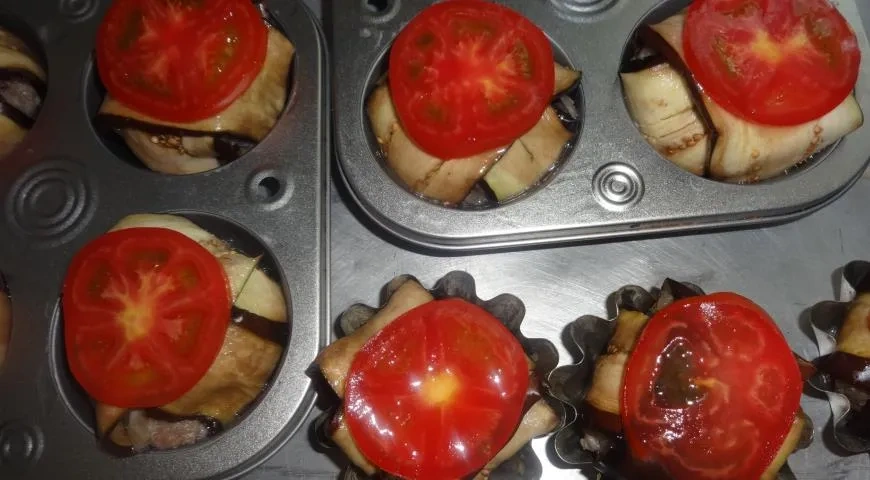 Баклажаны с фрикадельками: шаг 11