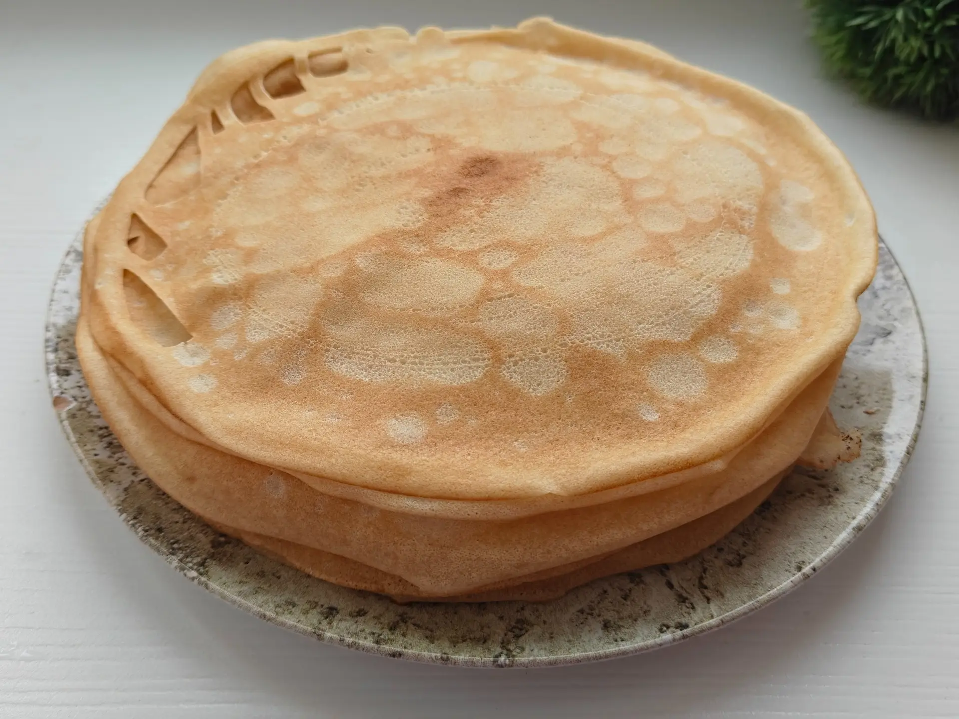 Шаг 11: Блины домашние на молоке и кипятке