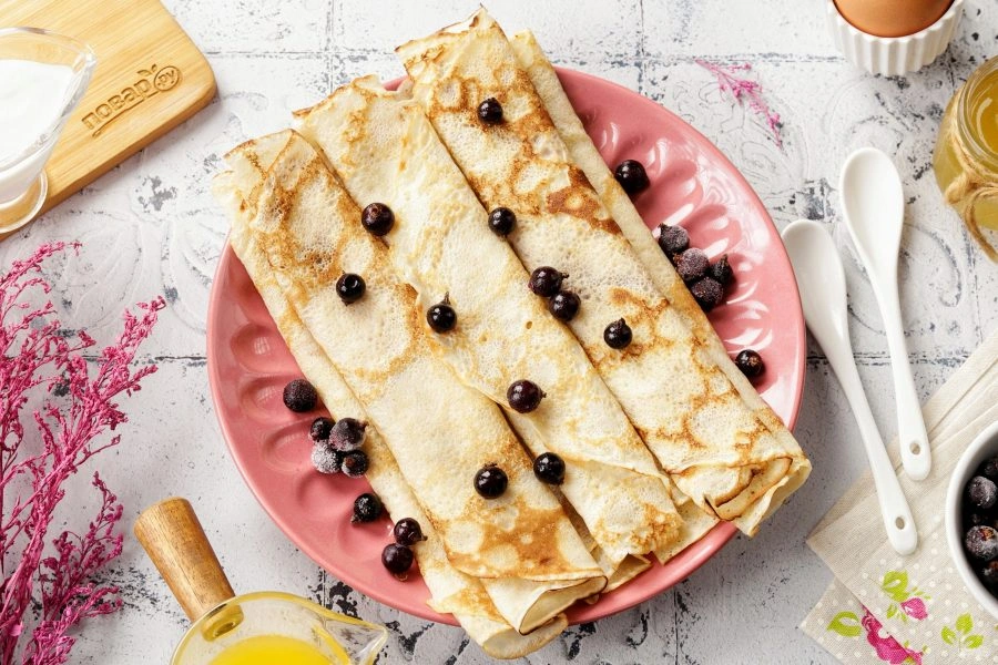 Шаг 11: Блины на воде