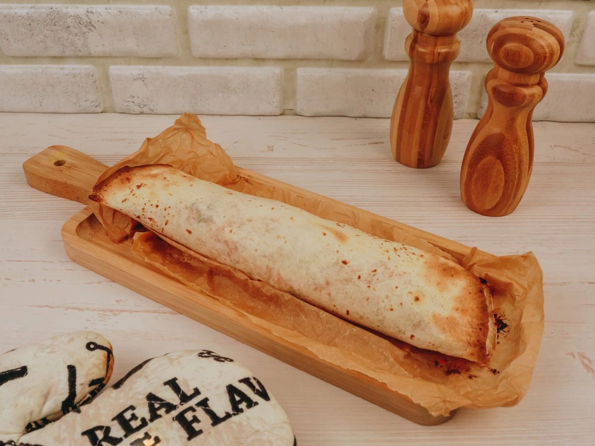 Шаг 11: Буррито с куриным филе