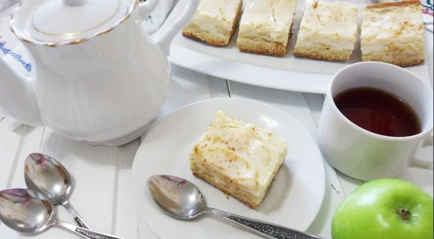 Цветаевский яблочный пирог в духовке: шаг 11