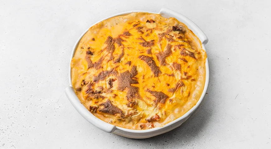 Цветная капуста в духовке с фаршем и сыром: шаг 11