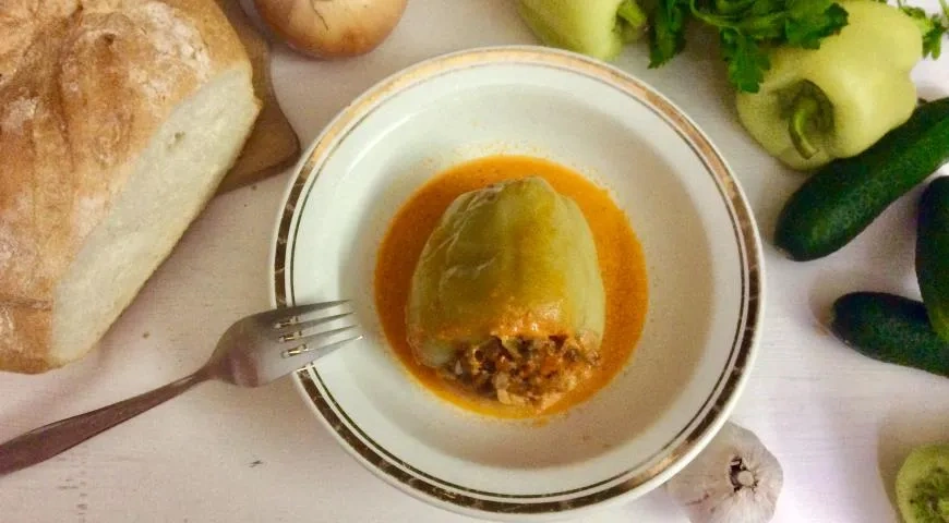 Фаршированные перцы: шаг 11
