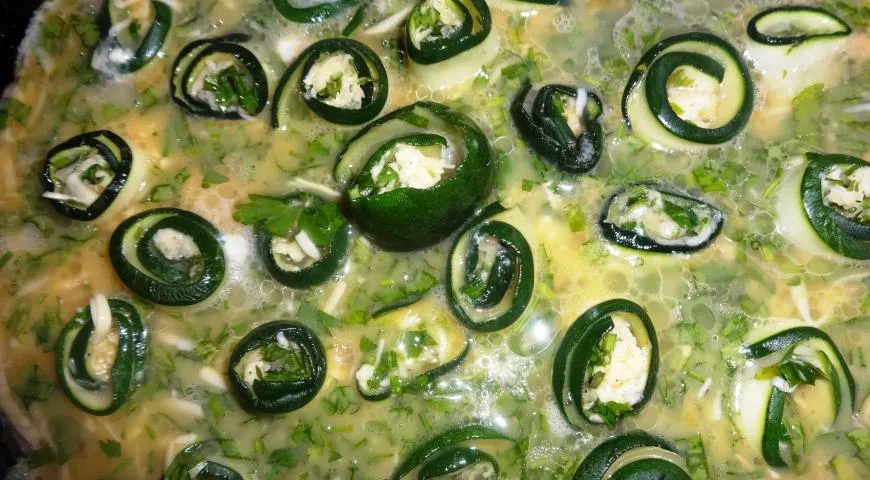 Фриттата с цукини: шаг 11