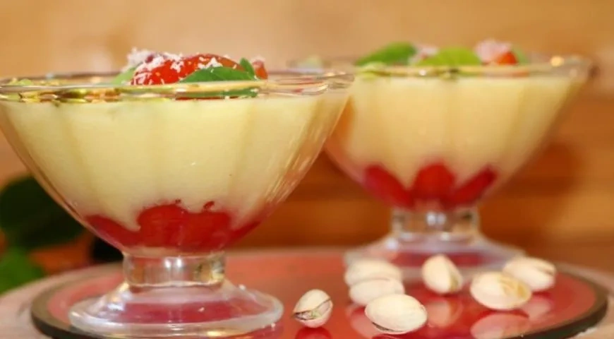 Фруктово - медовый мусс: шаг 11