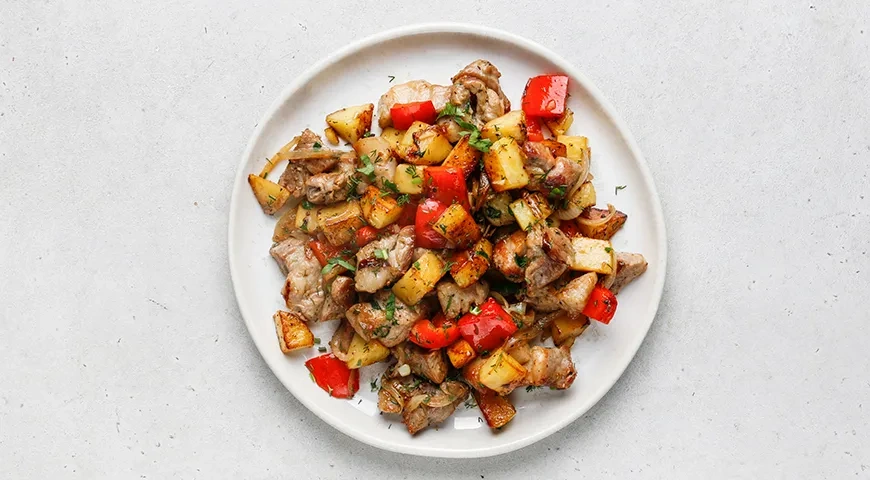 Горячая сковородка со свининой: шаг 11