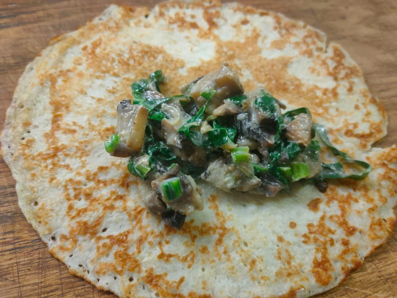 Шаг 11: Грибная начинка для блинов