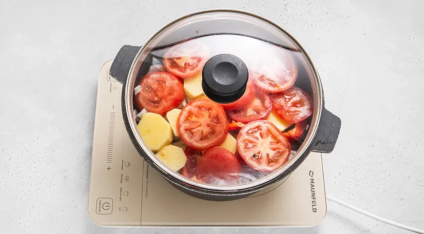 Хашлама с картофелем: шаг 11