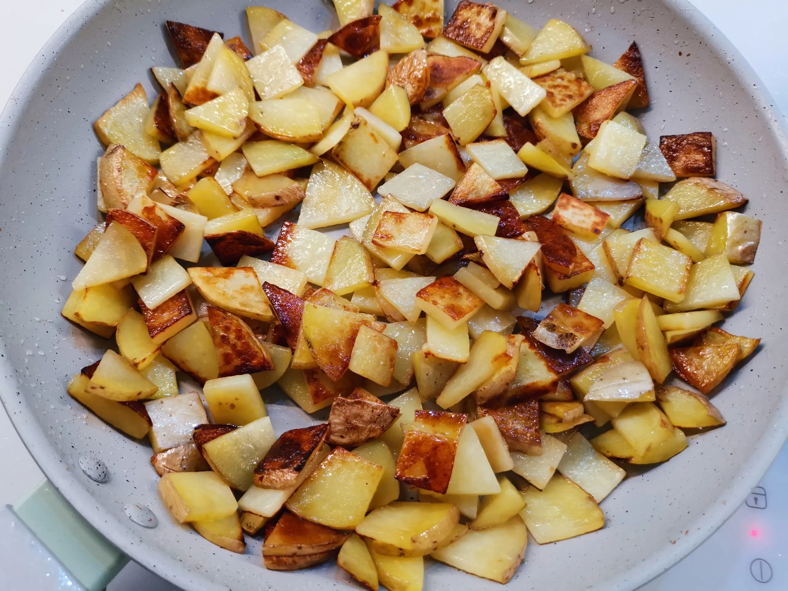 Шаг 11: Картофель с грибами