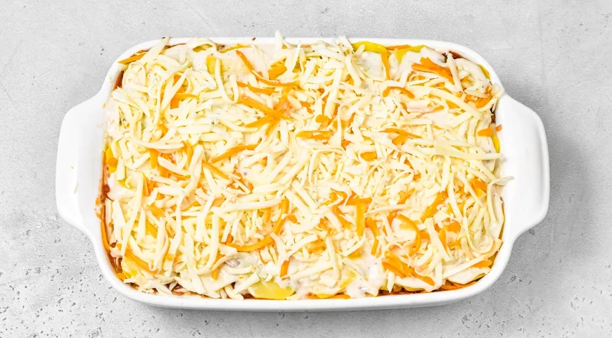 Картофельная лазанья с фаршем: шаг 11