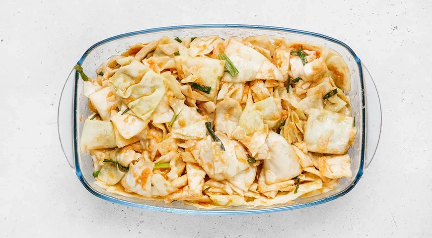 Кимчи из белокочанной капусты: шаг 11