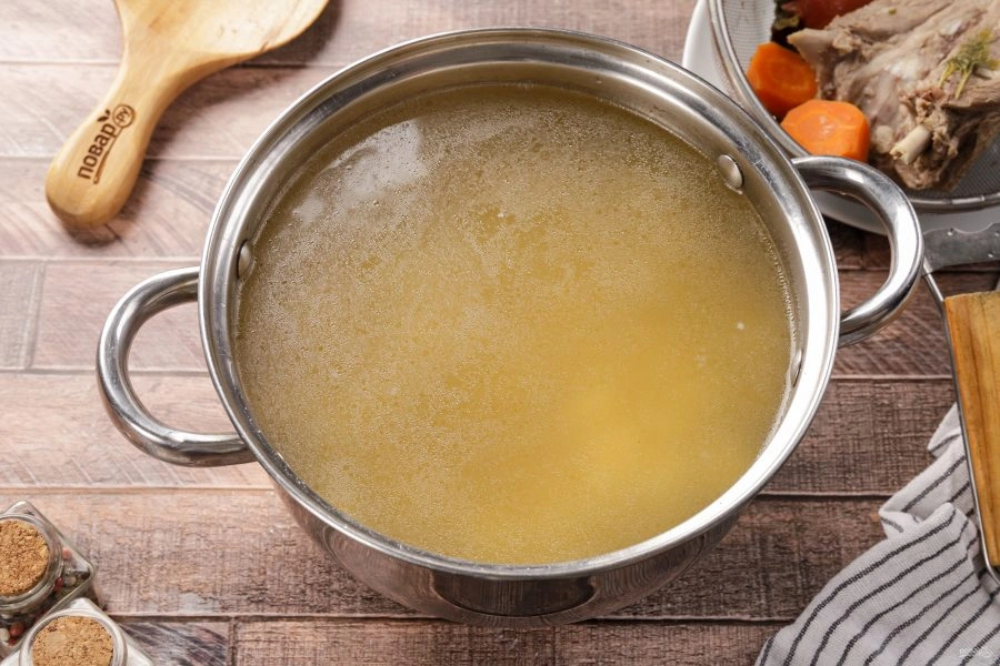 Шаг 11: Кислые щи из квашеной капусты