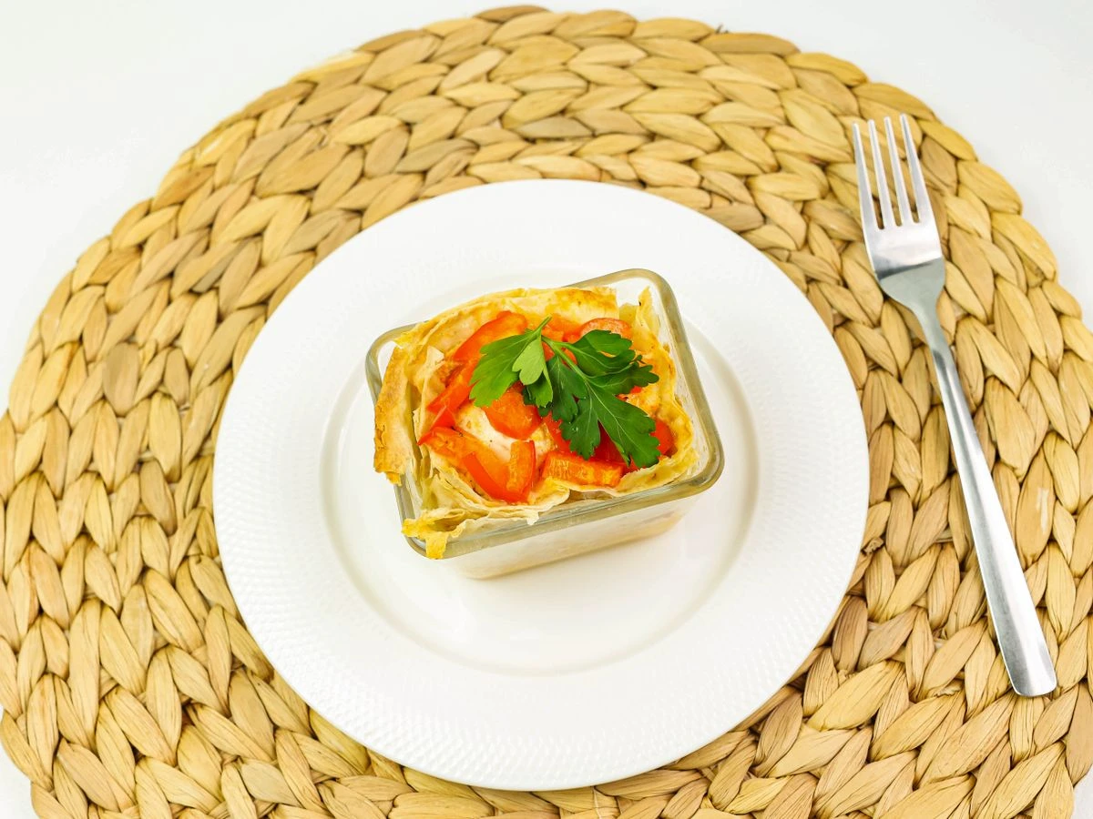 Шаг 11: Курица в лаваше по-армянски