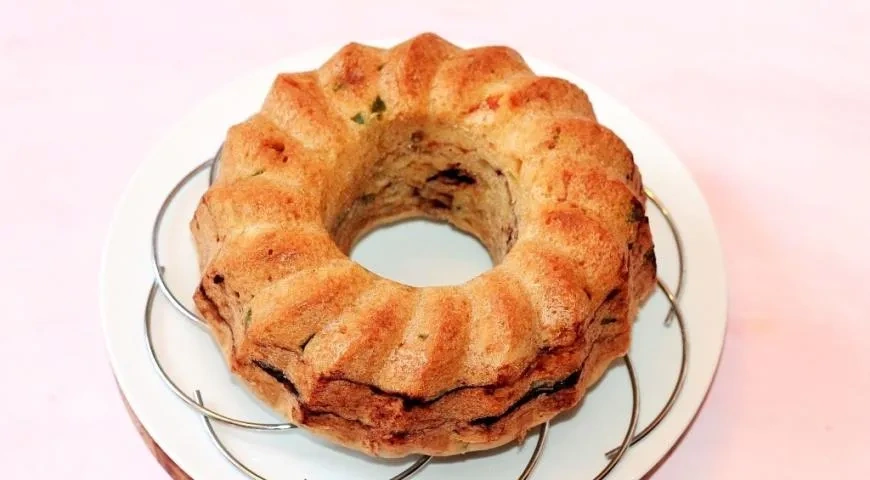 Ленивый кулич со вкусом шоколада и цитруса: шаг 11