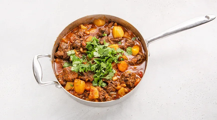 Мексиканское рагу с мясом, овощами и фасолью: шаг 11