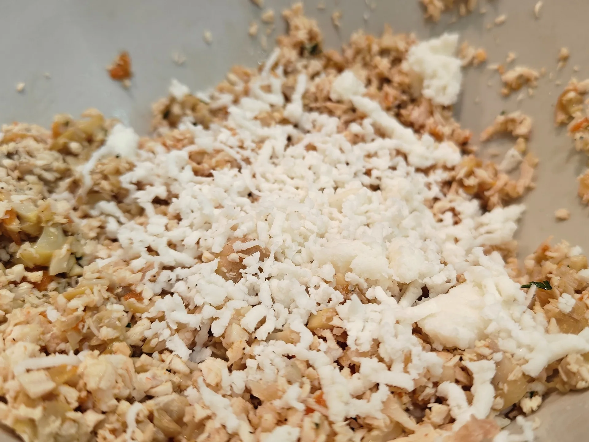 Шаг 11: Начинка для блинов из курицы и грибов