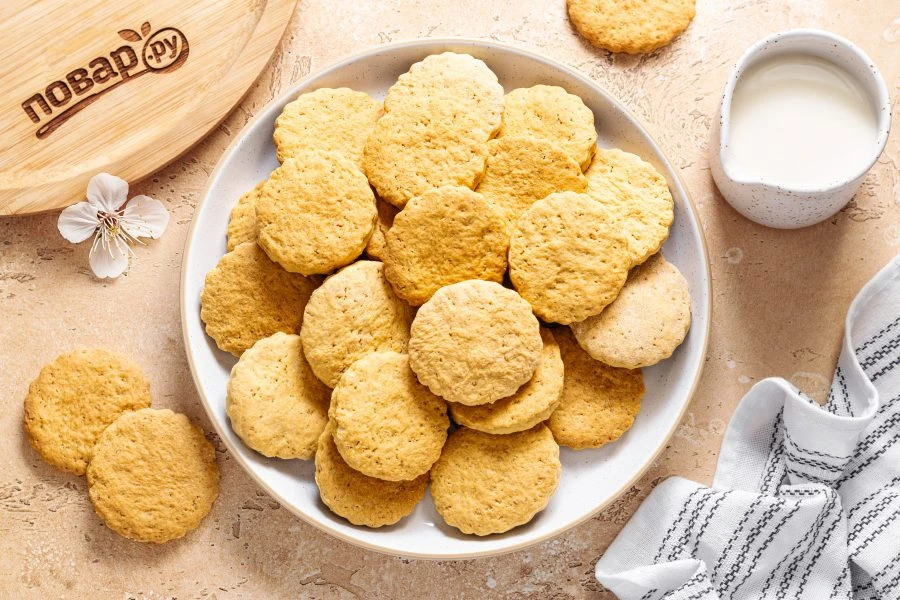 Шаг 11: Печенье mинутка без маргарин а