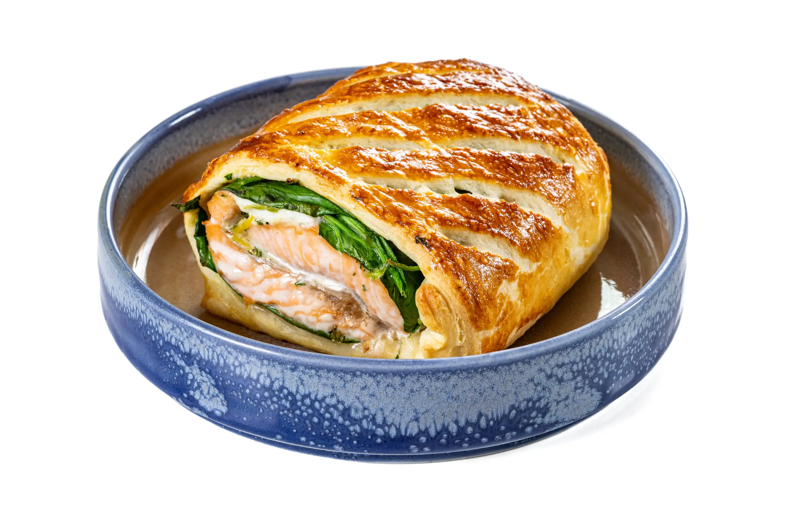 Шаг 11: Пироги из слоеного теста с форелью