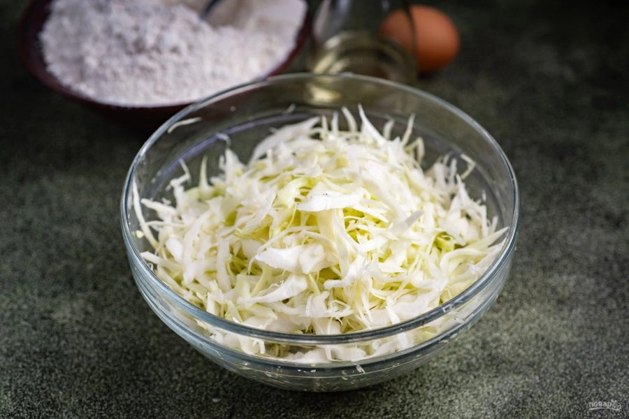 Шаг 11: Пирожки с капустой в духовке