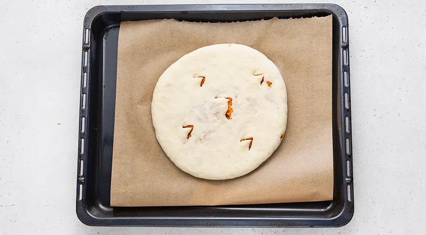 Постный осетинский пирог: шаг 11