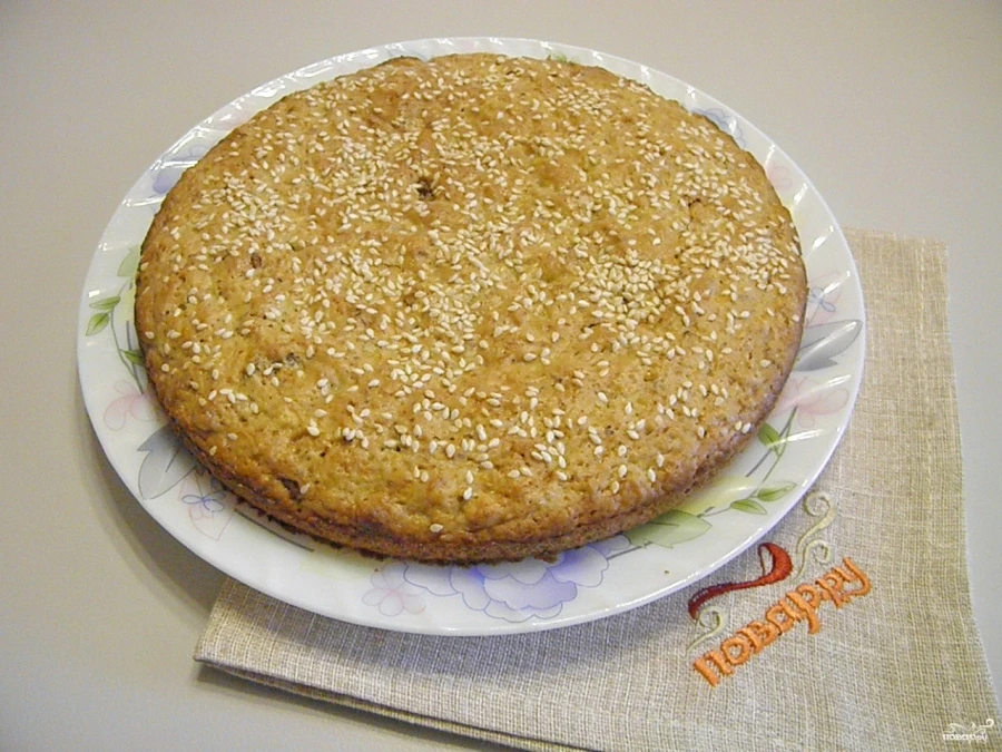 Шаг 11: Постный пирог с тыквой