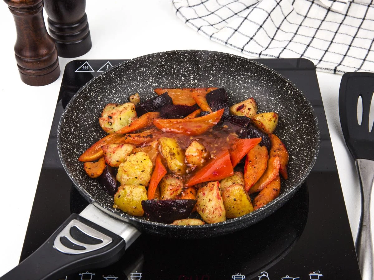 Шаг 11: Салат из запеченных овощей