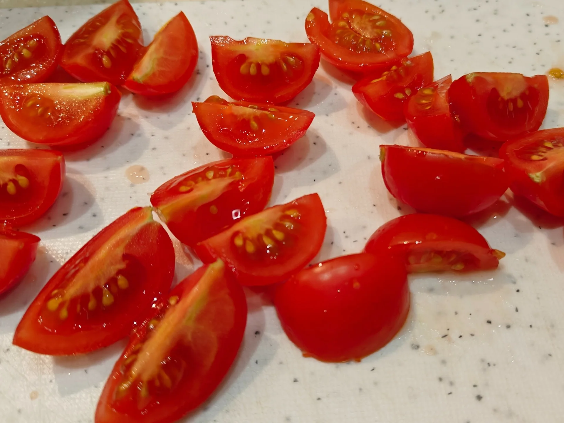 Шаг 11: Салат с гребешками и запеченными овощами