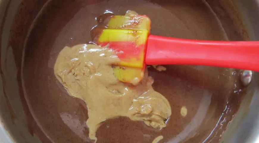 Шоколадно-грушевый тарт с кремом шибуст: шаг 11