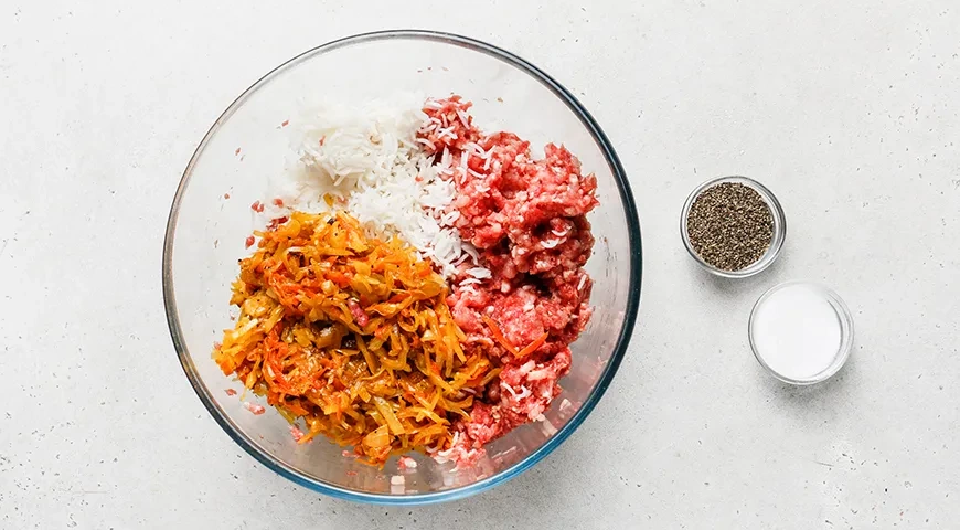 Сочные ленивые голубцы: шаг 11