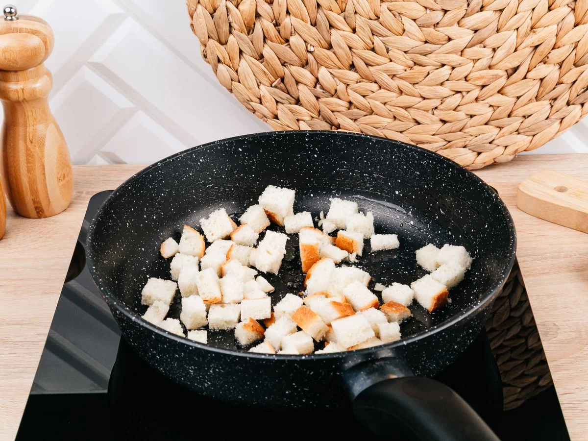 Шаг 11: «Цезарь» с лососем