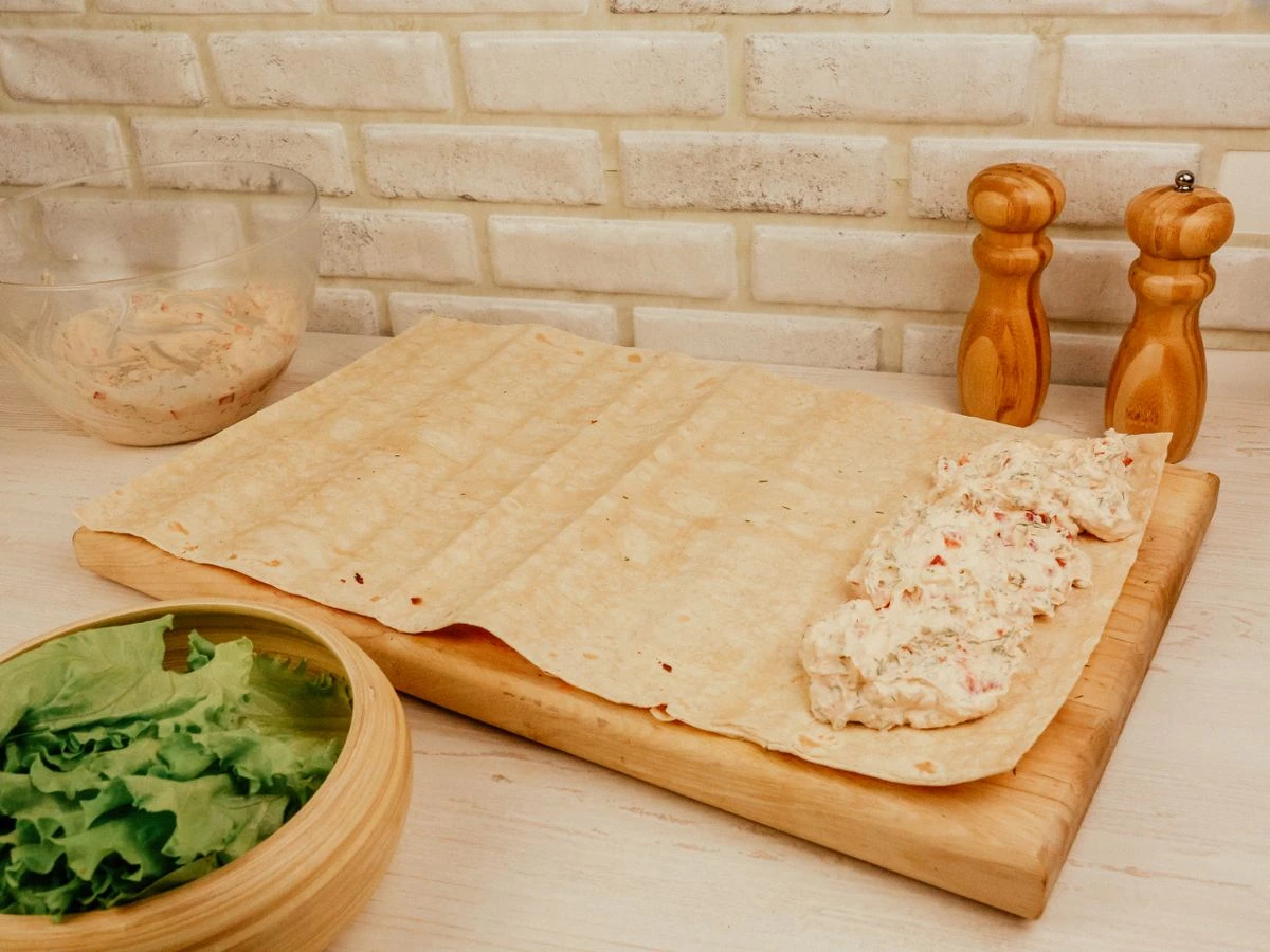 Шаг 11: Закуска из лаваша