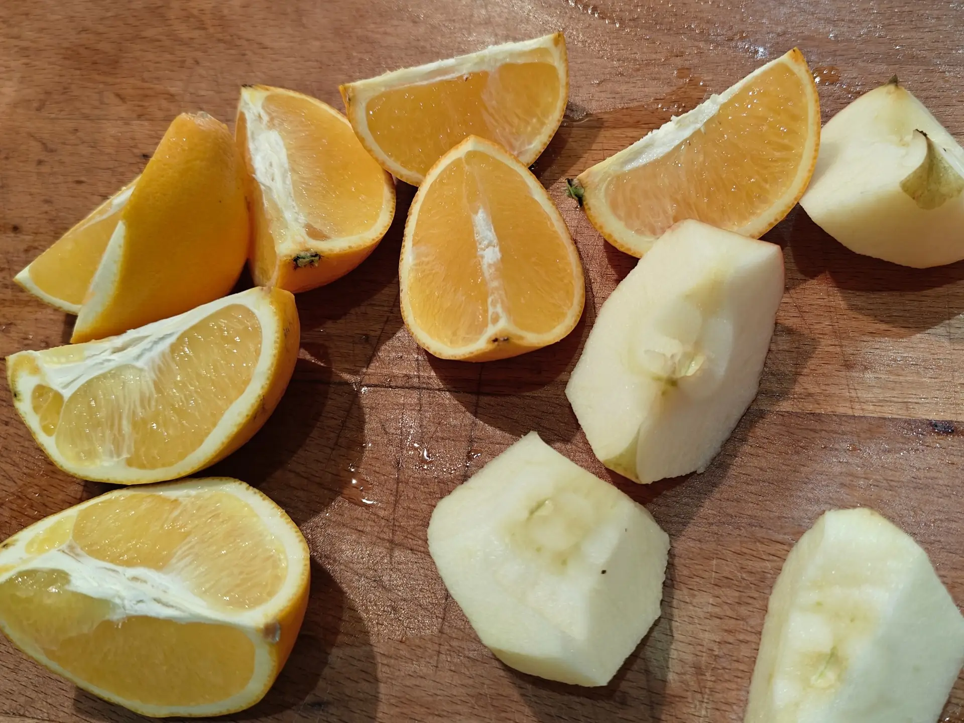 Шаг 11: Запеченный гусь с апельсинами и яблоками