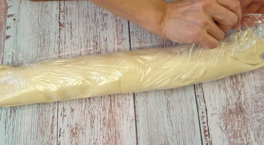 Завитушка с лососем: шаг 11