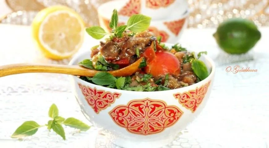 Баклажанная икра по-восточному: шаг 12