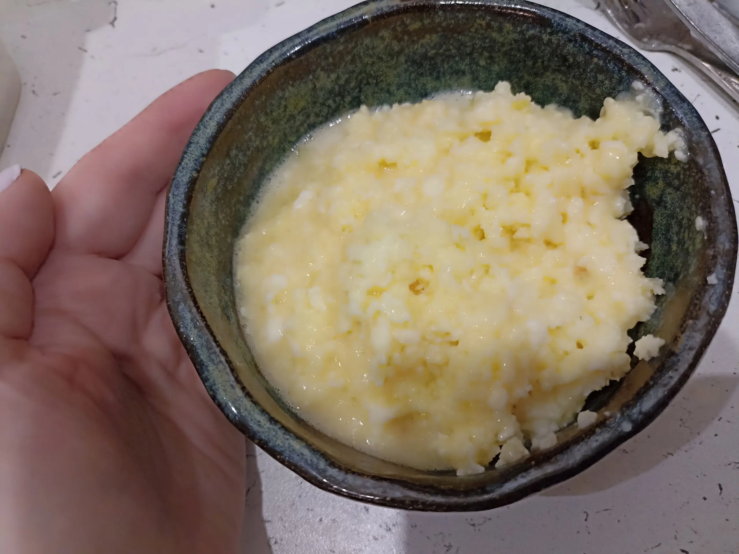 Шаг 12: Блины с яично-масляной болтушкой