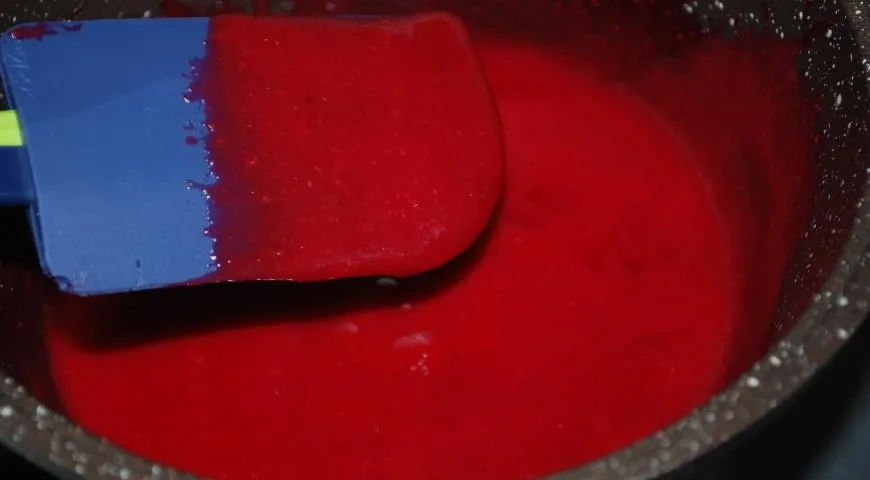 Чизкейк «Малина-Миндаль»: шаг 12