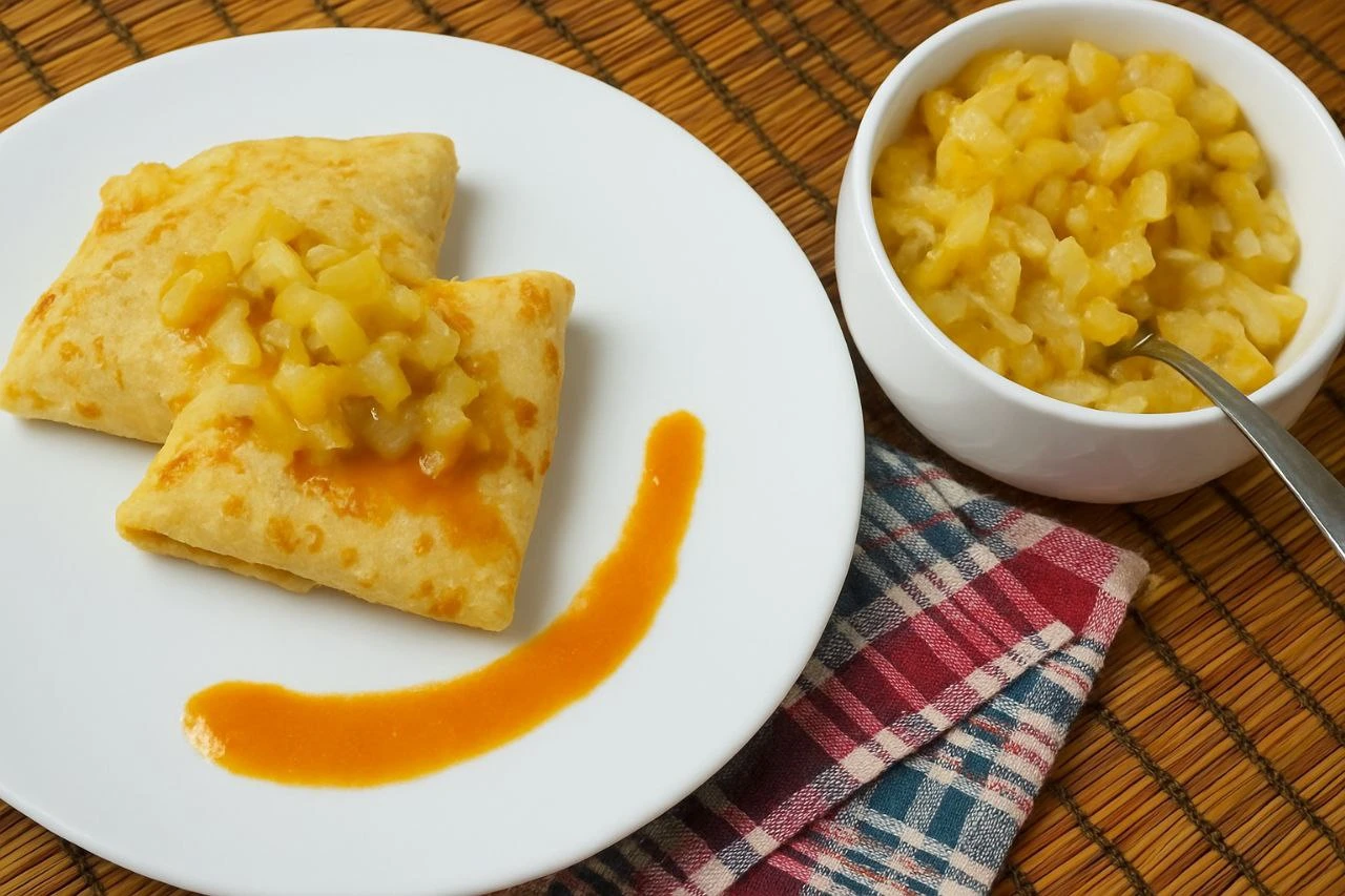 Шаг 12: Фруктовая начинка для блинов