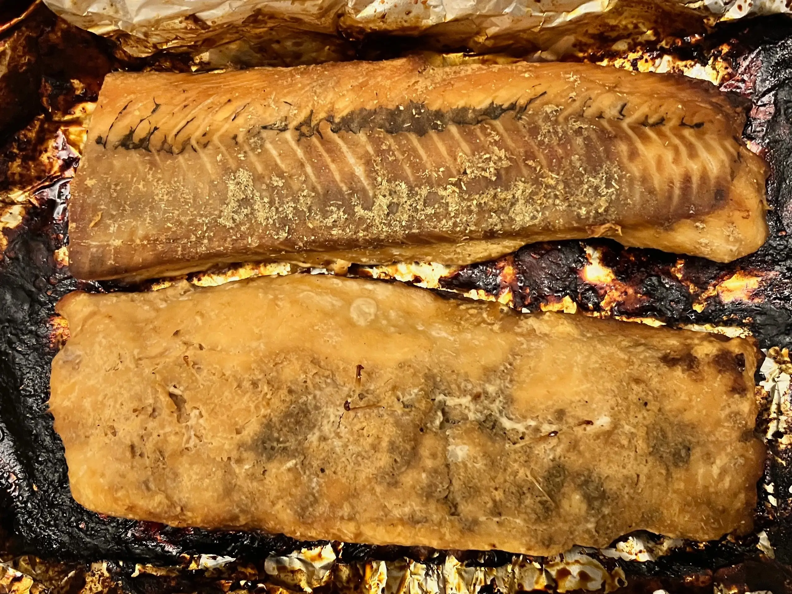 Шаг 12: Горбуша с медовым соусом