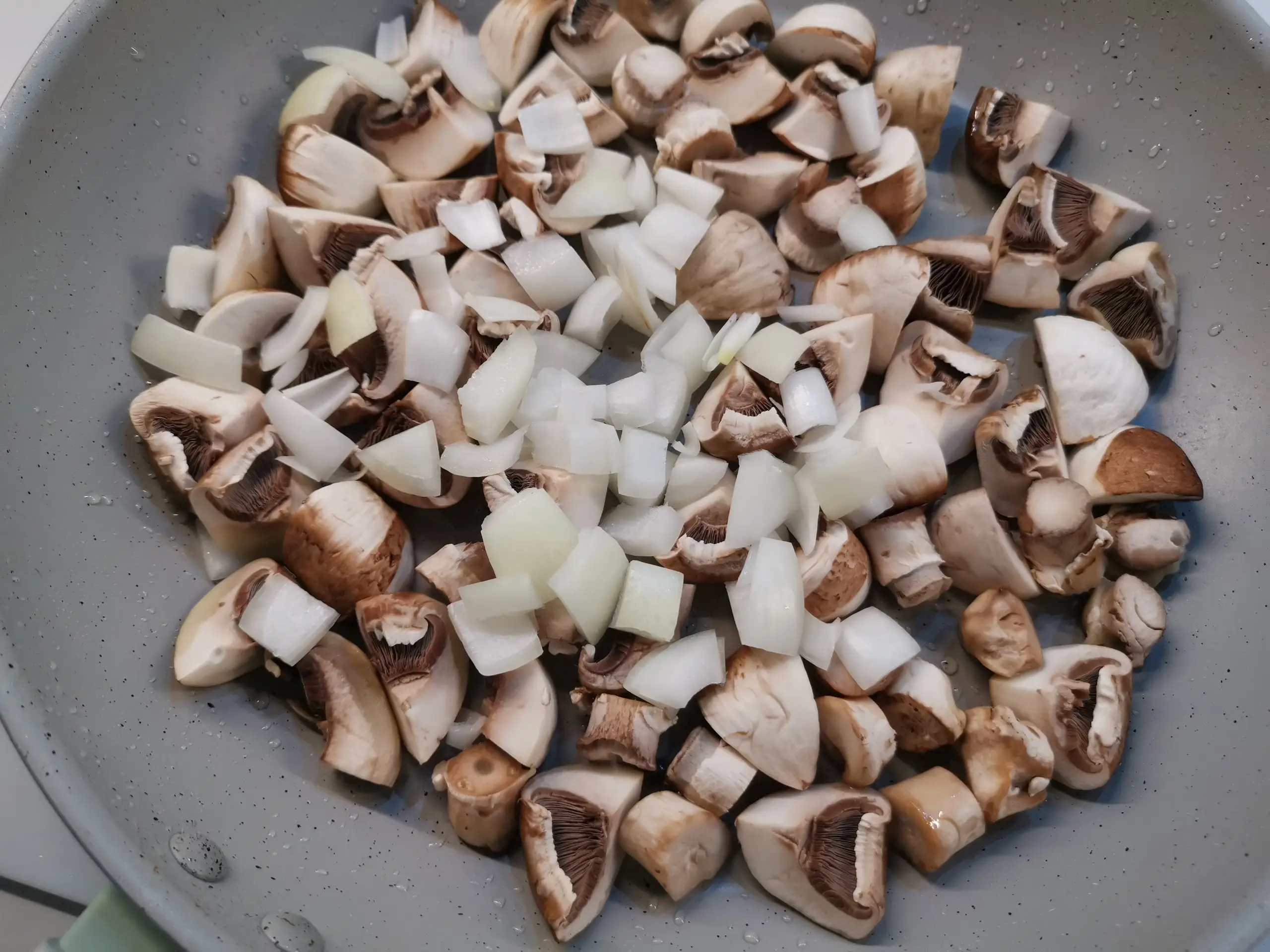 Шаг 12: Картофель с грибами