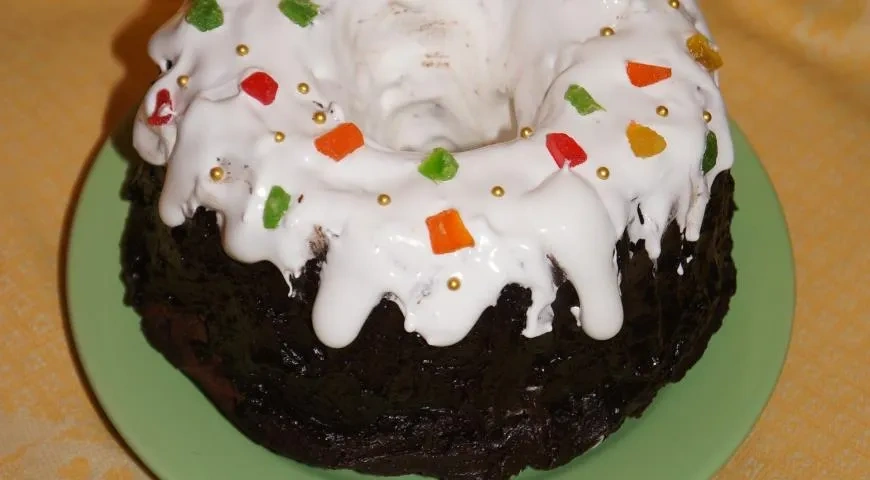 Шоколадный кекс на Пасху: шаг 12