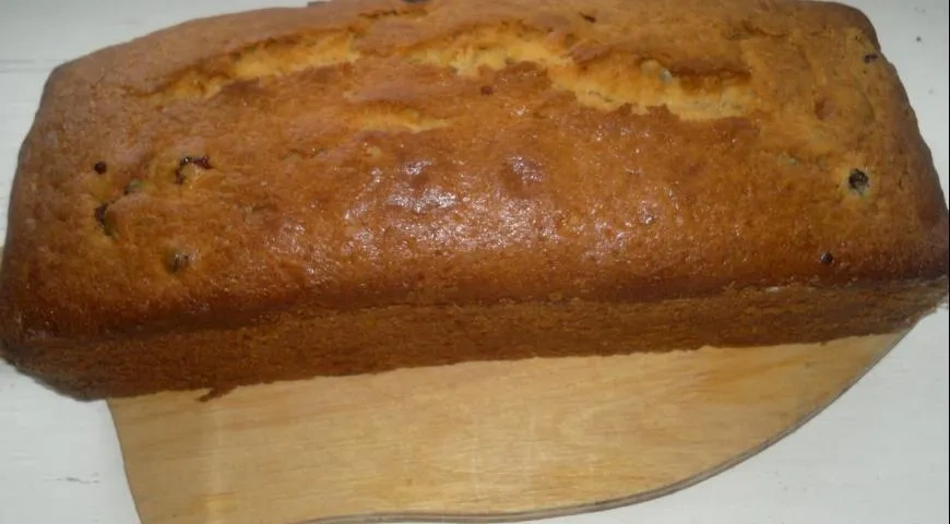 Кекс с апельсином, клюквой и сырным кремом: шаг 12