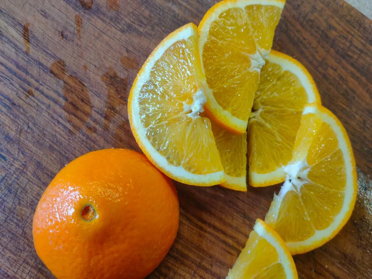 Шаг 12: Курица в апельсиновом соусе