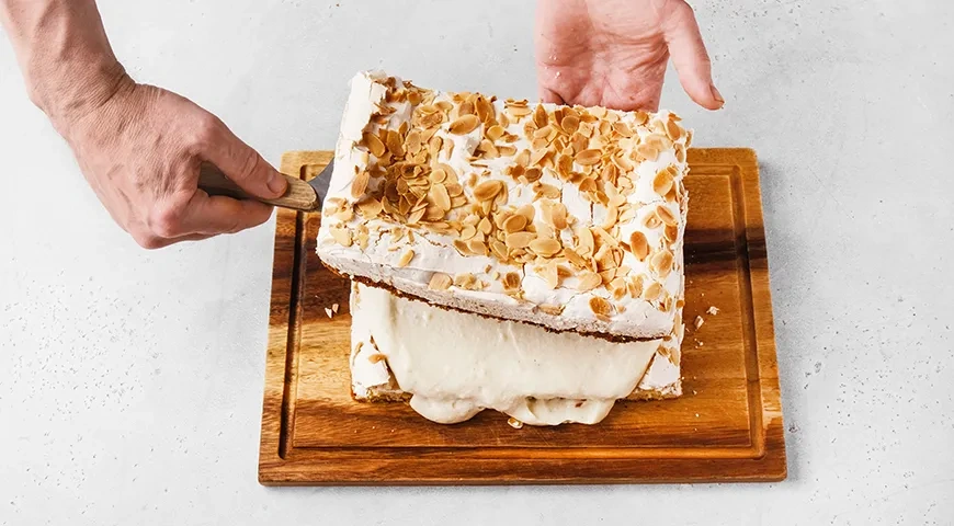 Норвежский торт классический рецепт: шаг 12