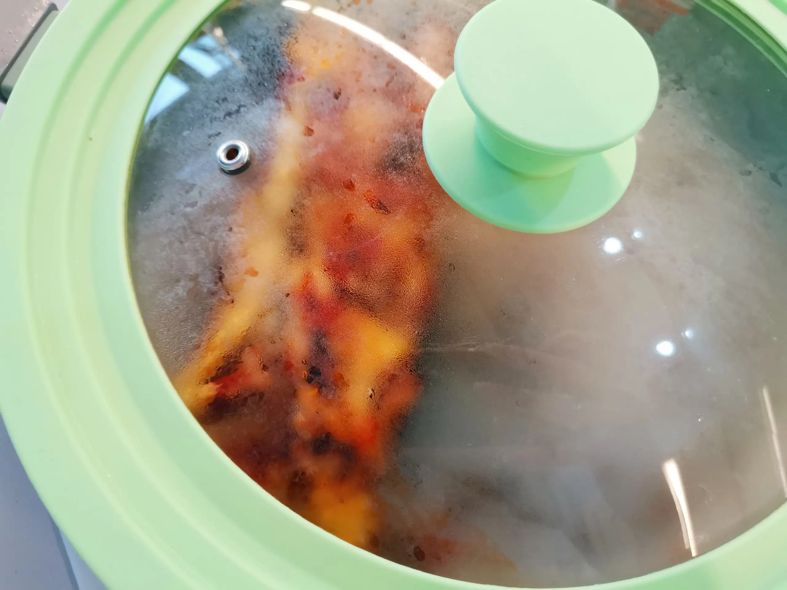 Шаг 12: Омлет с грибами