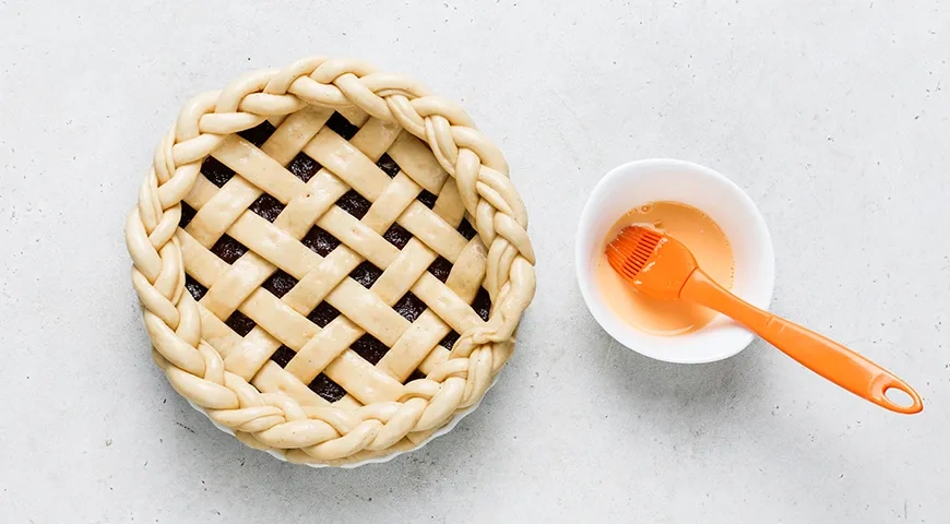 Открытый пирог с повидлом «Мамин»: шаг 12